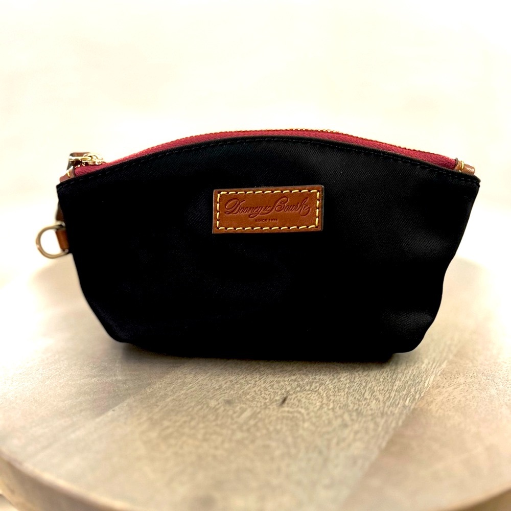 Dooney and Bourke Nylon Cosmetic Case in BLACK